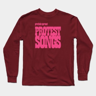 Prefab Sprout Protest Songs Long Sleeve T-Shirt